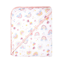 Toalha de Banho Bebê com Capuz 100% Algodão Soft Dupla Camada